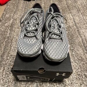 Under Armour Grey Mesh Sneakers